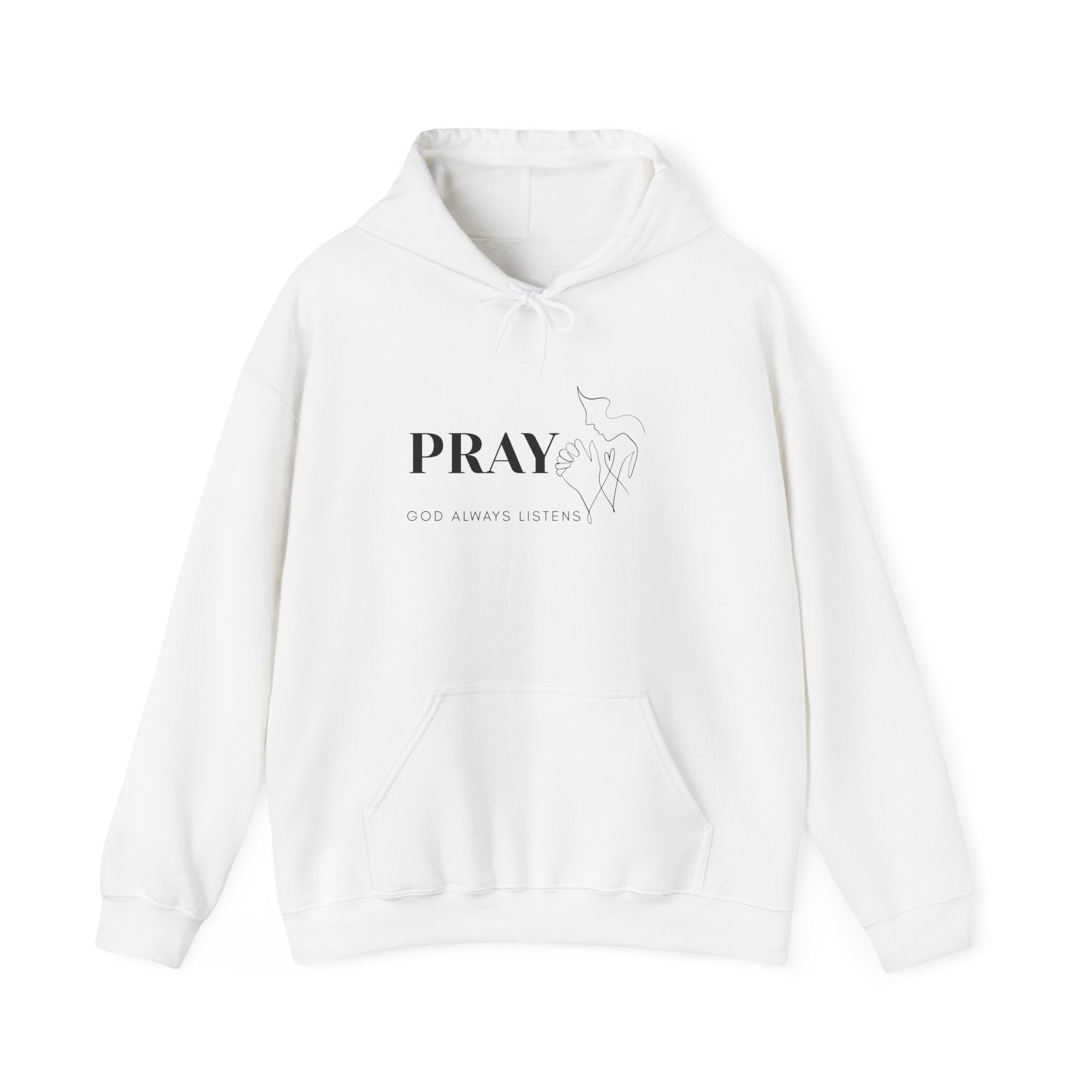 Praying Women Hoodie (Front)