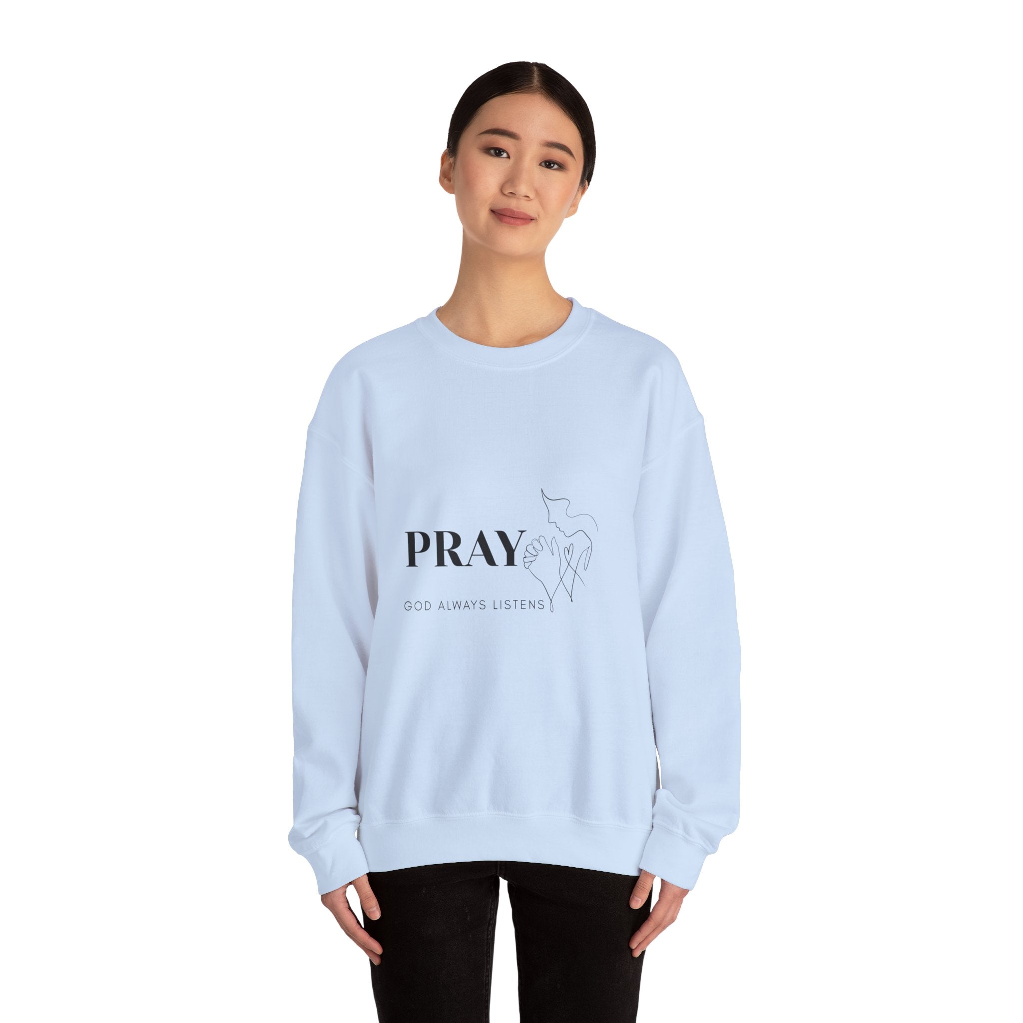 Praying Women Crewneck Sweatshirt