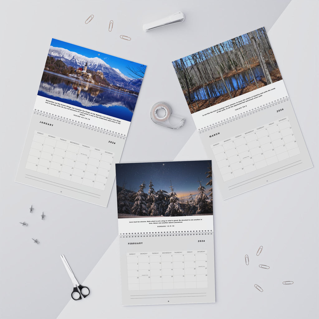 2026  Landscape Wall Calendar