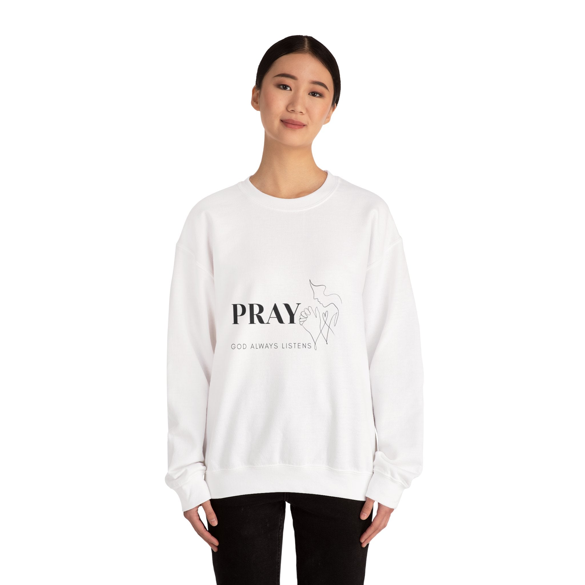 Praying Women Crewneck Sweatshirt