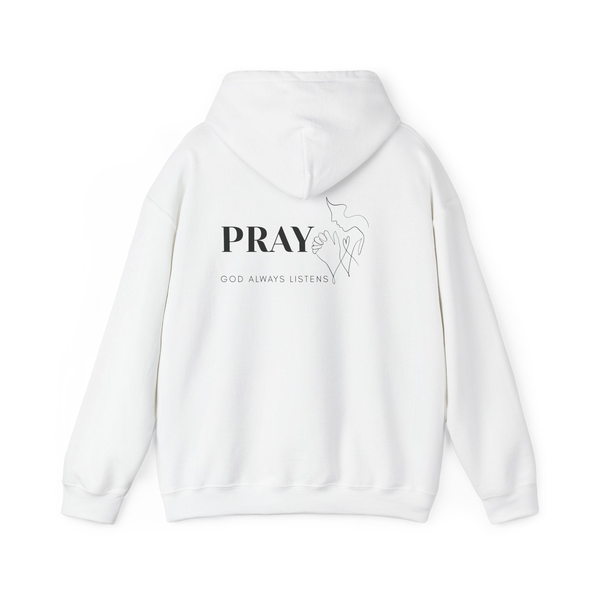 Praying Women Hoodie (Back)