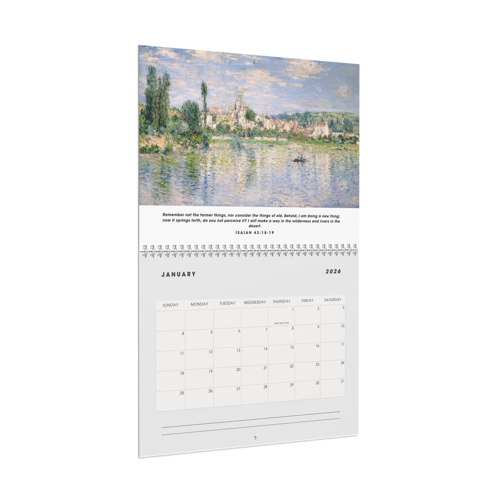 2026 Art Work Wall Calendar