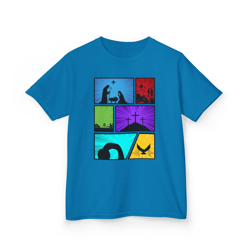 The Life of Jesus Comic Strip T-Shirt